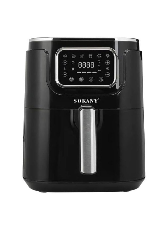 sokany Sokany SK-8041 Digital Fryer 7 Liters with Bluetooth - Black 