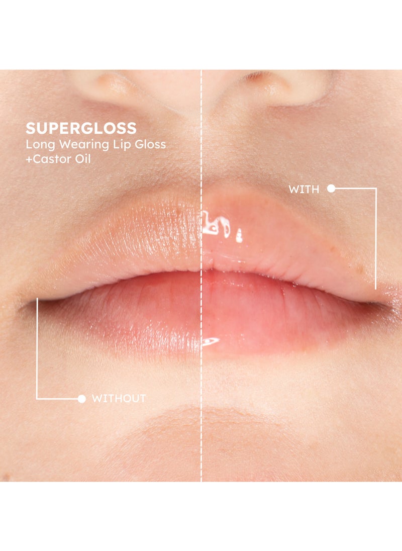LAQUÉ Super Gloss Long-Wearing Lip Gloss + Castor Oil  - Image 4