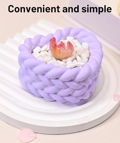 VayuSrot Candle Mould Silicone, Candle Mould, Heart Shaped Silicone Mould for Candle Making, DIY Handmade Candles and Soaps, Crafting Personalized Gifts, Reusable Mould (1 Piece) - Image 4