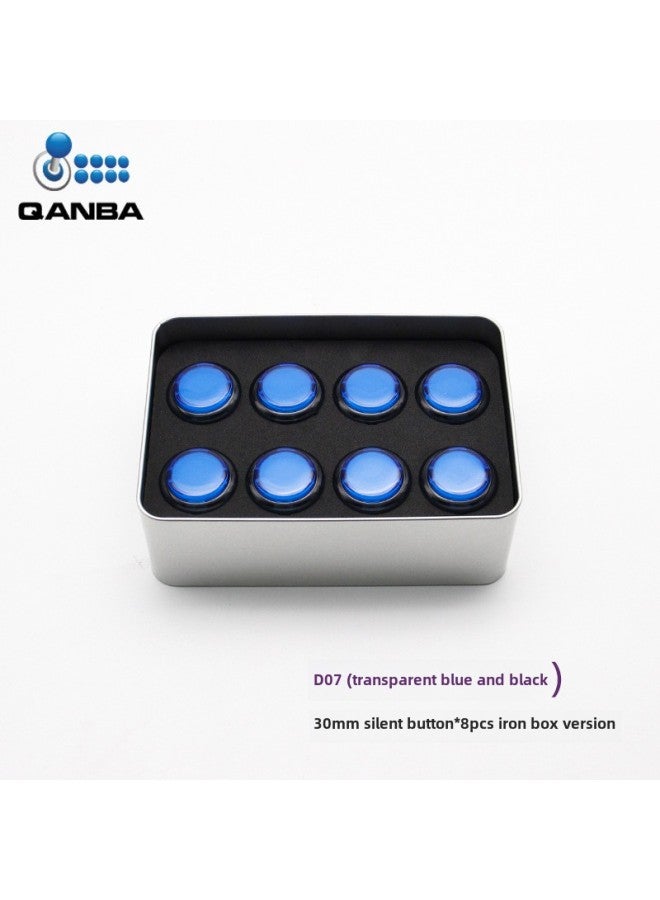 Qanba Gravity Ks Rapid Silent Street Fighter Arcade Button 30/24mm Mechanical Axis Quick Fire Digital Computer Game Joystick-Product Color:D07 30mm Boxed  - Image 1