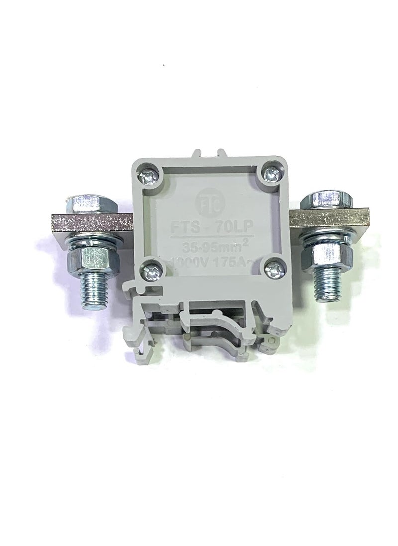 Litost - Litost Terminal Block Busbar Type Power Terminal 70LP 3570 MM Suitable Current Rating 175 AMP1000 Volt AC Pack Of 2 - Image 1