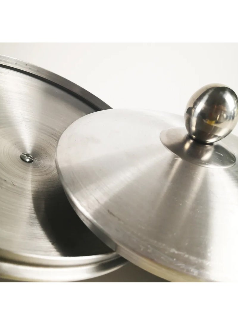 DubaiGallery 5 pcs Cooking Pot Aluminum cookware set - Image 4