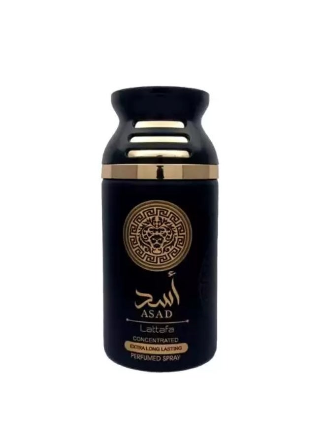 سبراي مزيل عرق معطر اسد مركز يدوم لفترة طويلة - من لطافة 250 مل