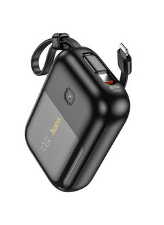 hoco. Hoco Q20 10000mAh 22.5W PD Mini Fast Charging Power Bank with Built in Cable  - Image 3