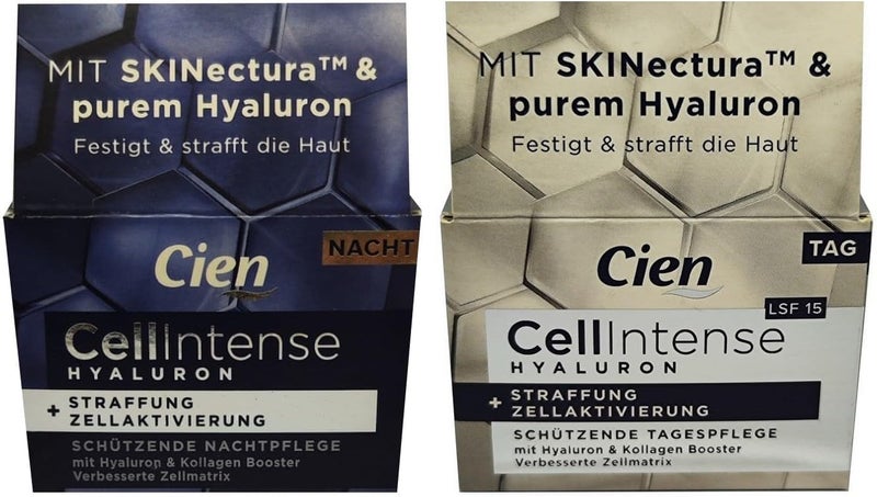 Cien Cellintense Hyaluronic Set 1 x Day and 1 x Night Cream 2 x 50 ml