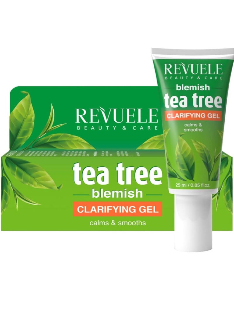 REVUELE Tea Tree Clarifying Blemish Gel 25ml