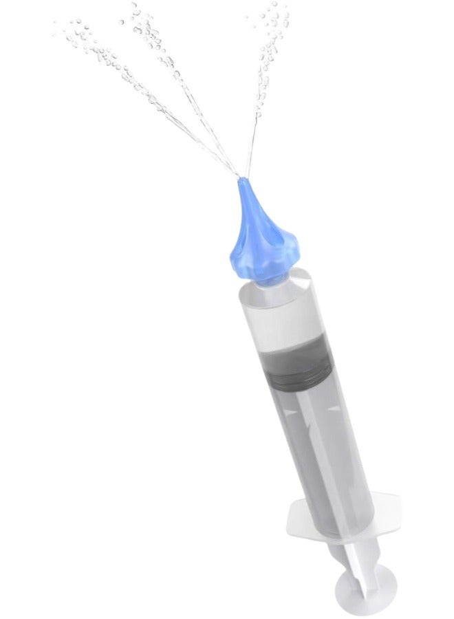 Children's And Adults' Ear Washers, Ear Washers, Nose Washers, Earwax Cleaning, Nasal Irrigators(Bule *1) - Image 2