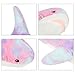 MUPI Shark Stuffed Animal Plush 11 Cute Shark Toy Plush Pillows Soft Cotton Sharks Plushies Ocean Sea Animal Doll Gifts for Boys Girls Kids Adults Rainbow - Image 4