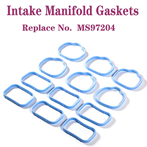 BEONEO MS97204 Intake Manifold Gasket Lower &Upper Gasket Plenum Set For Chrysler 200 300 Dodge Avenger Challenger Charger Caravan Grand Cherokee Durango Ram 1500 Ram JEEP Wrangler 3.6L MS97205(12PCS) - Image 3