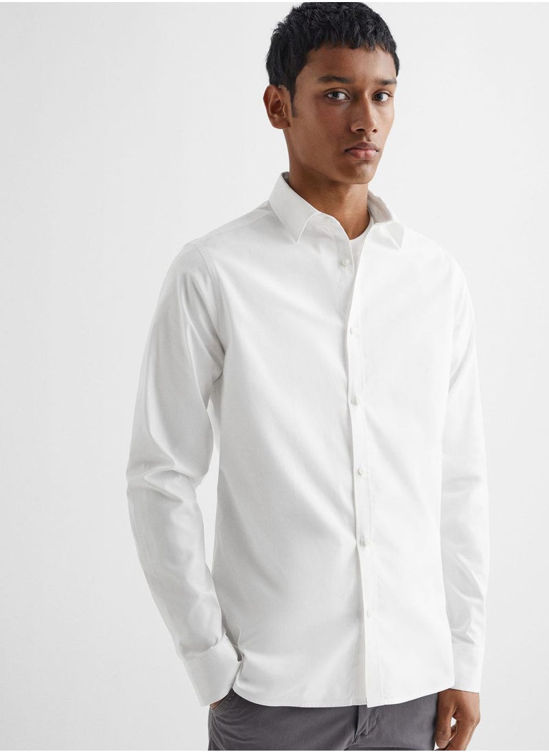 MANGO - Kids Essential Regular Fit Shirt - Image 1