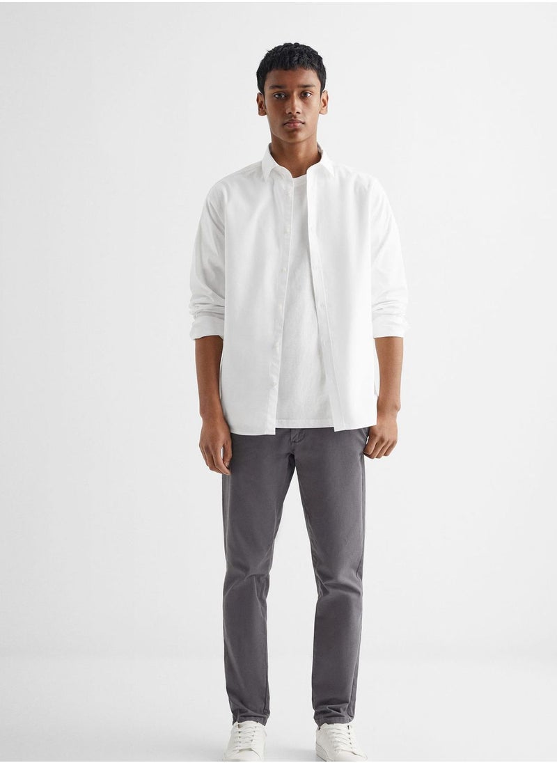 MANGO - Kids Essential Regular Fit Shirt - Image 1