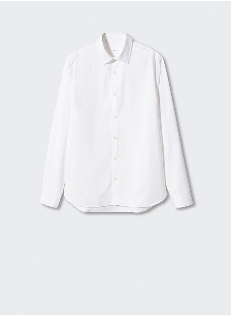 MANGO - Kids Essential Regular Fit Shirt - Image 1