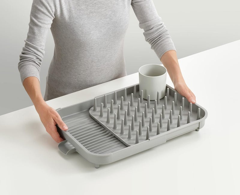 جوزيف جوزيف Joseph Joseph Duo Expandable Dish Rack, Grey - Image 4