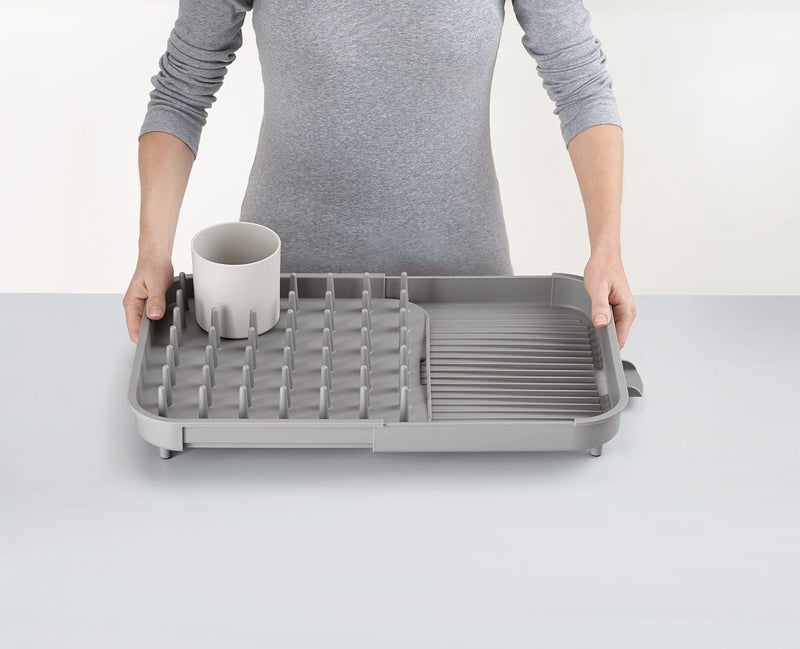 جوزيف جوزيف Joseph Joseph Duo Expandable Dish Rack, Grey - Image 3