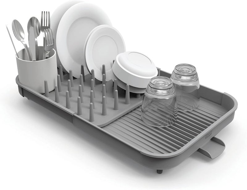 جوزيف جوزيف Joseph Joseph Duo Expandable Dish Rack, Grey - Image 1