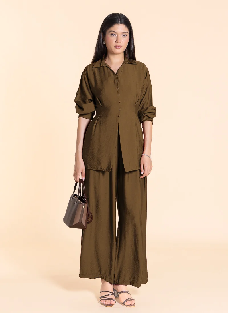 شايبس DETAILED BACK KNOT TOP SET