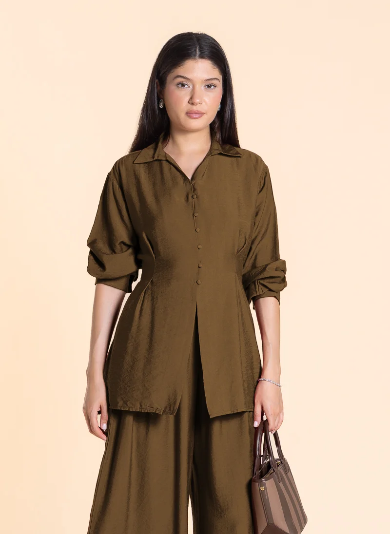 شايبس DETAILED BACK KNOT TOP SET