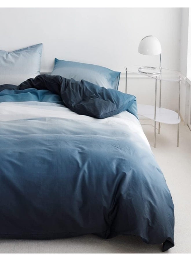 XVersion 6pcs Bedsheet King Size XVersion Duvet Cover Set,Soft Cotton Bedding for 200x200cm Bed,Includes 1 Quilt Cover 220x240cm,1 Flat Sheet 250x235cm, 4 Pillowcases 48x74cm,All-Season,Machine Washable (V1) - Image 4