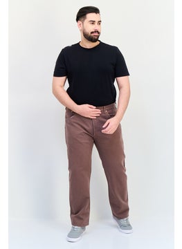 Levi's Men Regular Fit Solid Non-Stretchable Jeans, Brown  - Image 4