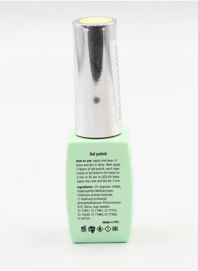 GLOBAL FASHION Gel Polish Summer/Spring 8ml, 01  - Image 4