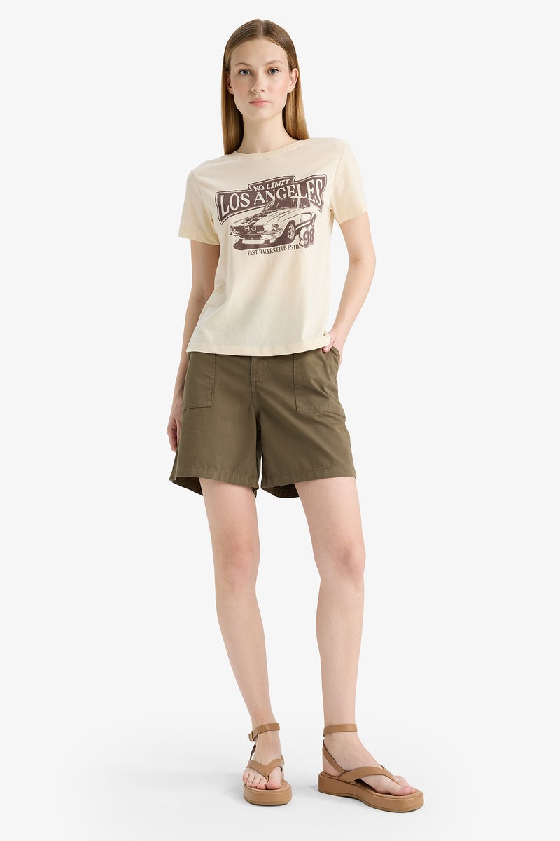 DeFacto Woman Regular Fit Short Sleeve T  - Image 2