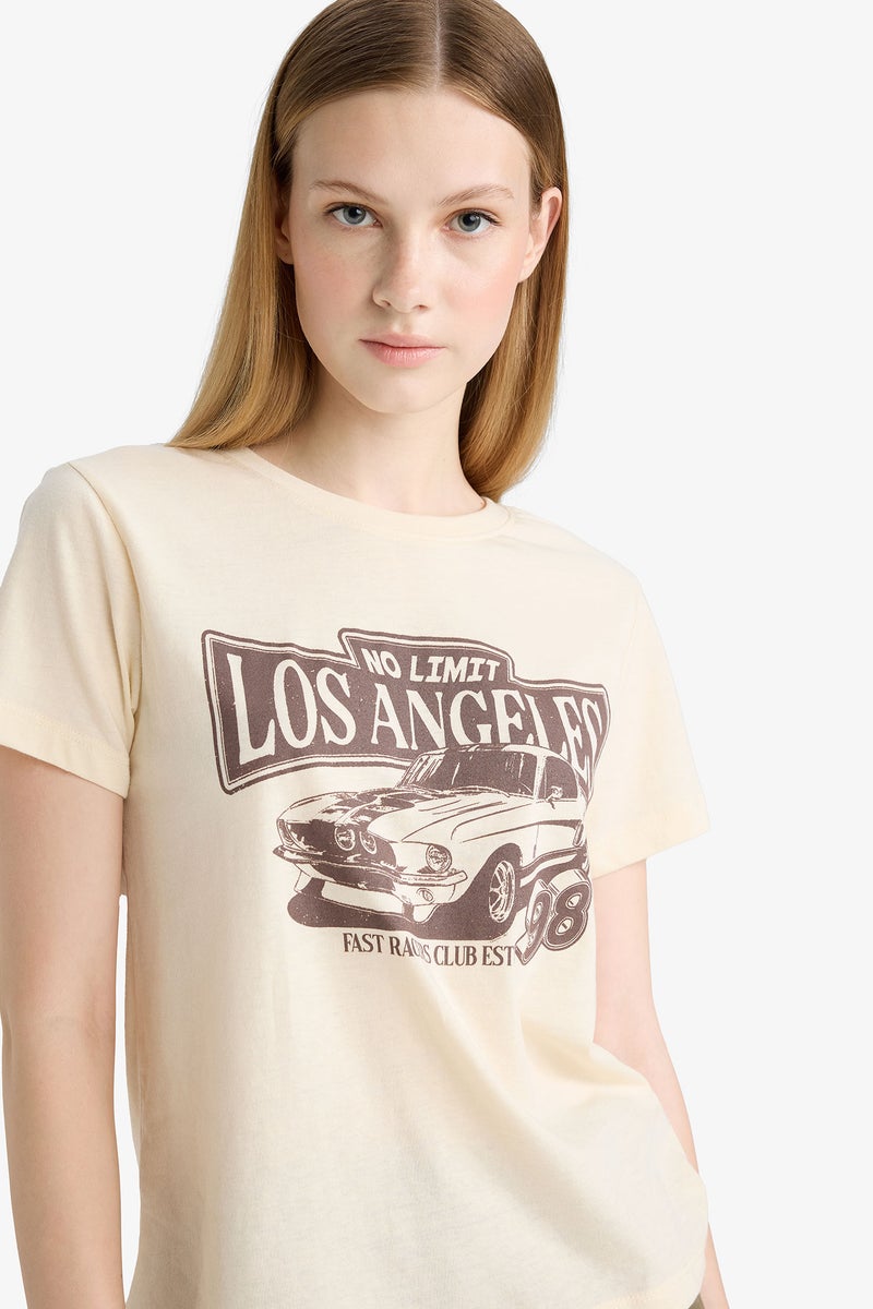 DeFacto Woman Regular Fit Short Sleeve T  - Image 1
