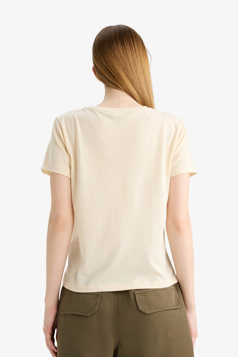 DeFacto Woman Regular Fit Short Sleeve T  - Image 3