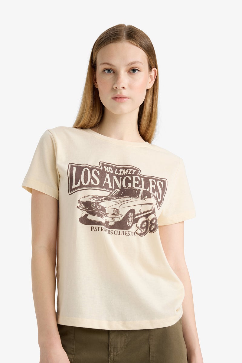 DeFacto Woman Regular Fit Short Sleeve T  - Image 5