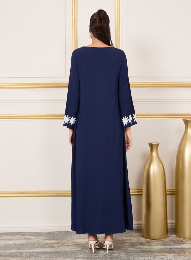 Thread Embroidered Jalabiya