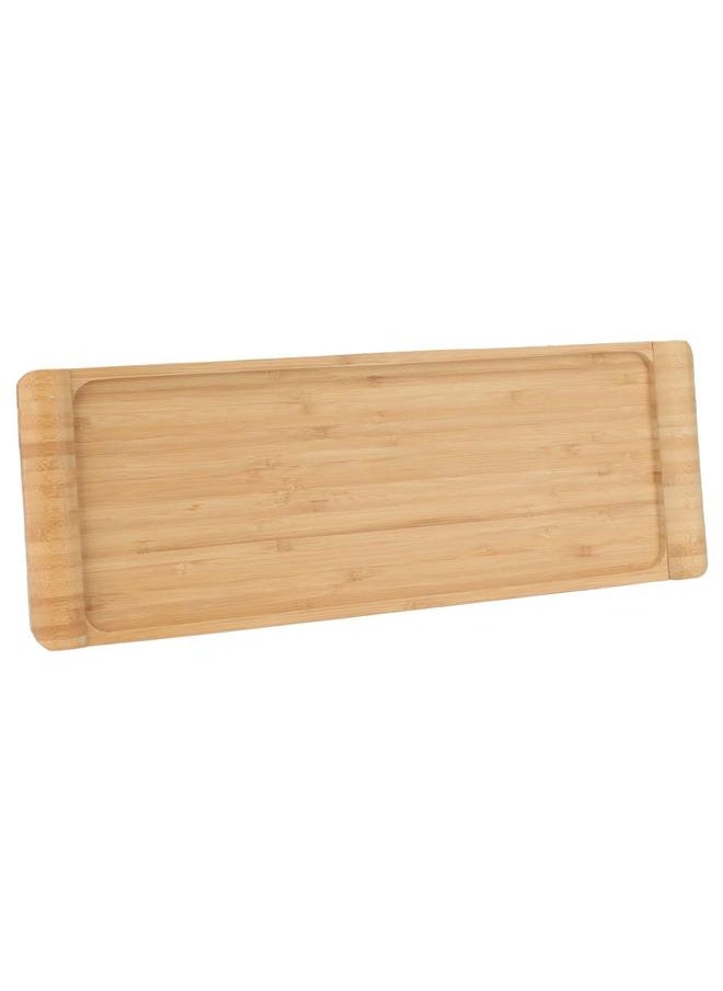 Alsaif Wooden Sweet Serving Dish 2 X 17 X 47 Cm Rectangular Large Beige  - Image 2