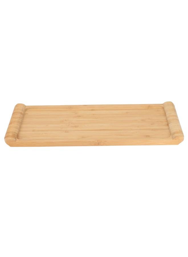 Alsaif Wooden Sweet Serving Dish 2 X 17 X 47 Cm Rectangular Large Beige  - Image 1