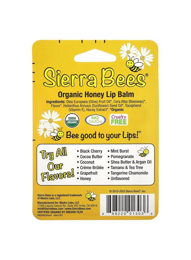 Sierra Bees بلسم شفاه عضوي، عسل، عبوة 4.15 أونصة (4.25 جرام) لكل منها - Image 3