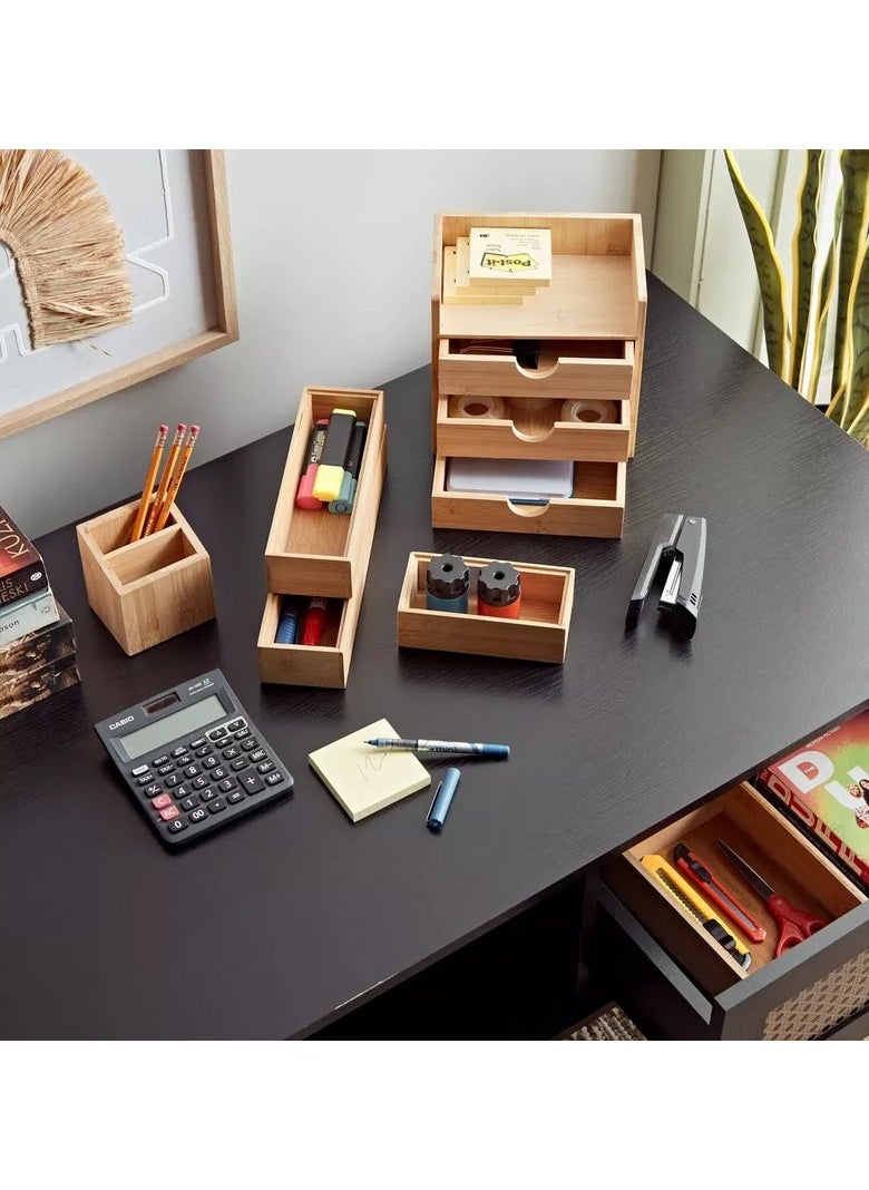 Home Box Natura Bamboo Organiser Set  - Image 4