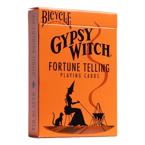 Bicycle Gypsy Witch Fortune Telling Playing Cards 52 Playing Card Deck Play Card Games and Tarot Reading Magic - Image 1