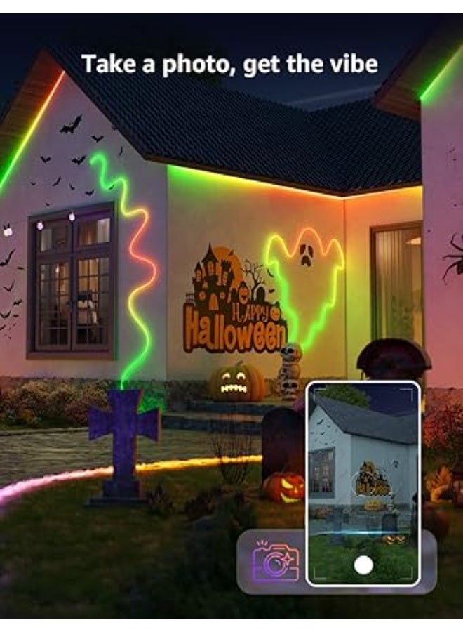 Lepro N1 AI Smart Rainbow Neon Light Strip 3M, 96 LEDs/M, Work with Alexa, Google Home, Music Sync, AI Lighting Design Assistant, IP65 Rope Light, MagicColor LED Light, App & Voice Control, No Remote - Image 3