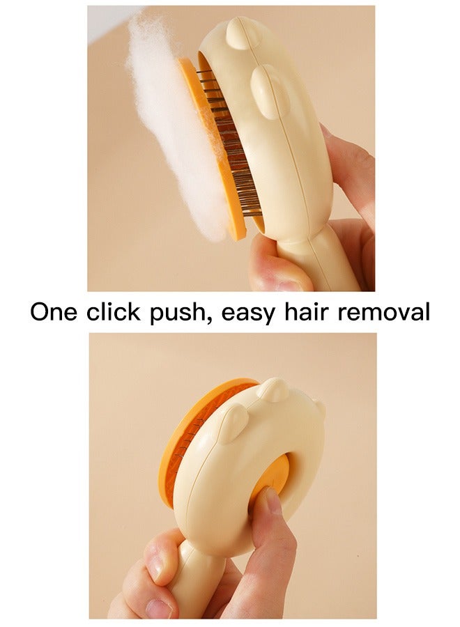 Generic Green Cat and Dog Needle Comb, A Special Tool for Combing Hair, Washable and Self-cleaning Comb - Image 5