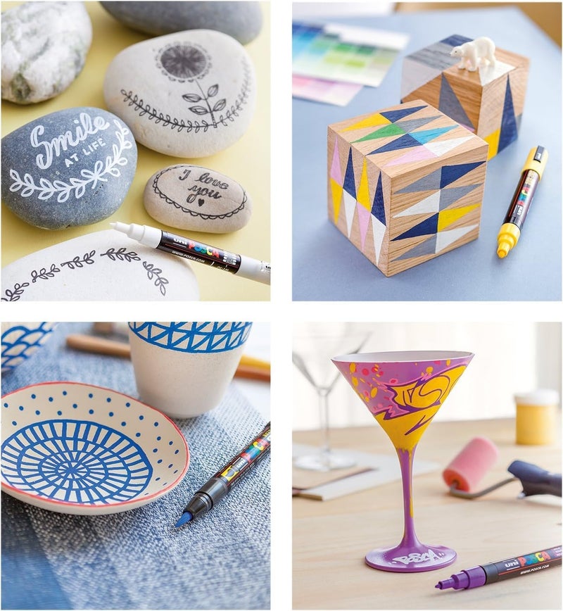 POSCA Paint Marker Pen - Pc-5M Extra Fine 1.8-2.5 Mm, 16 Colors - Image 3