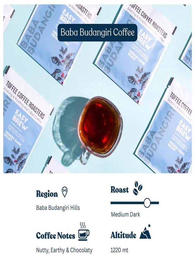 Toffee Coffee Roasters Assorted Hot Brew Easy Pour Drip Coffee Bags | Light To Dark Roast | Pack Of 8 Sachets | 100% Arabica Beans | Ready To Brew In 2 Mins | No Equipment Needed - Image 3