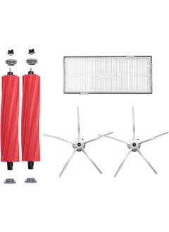 Roborge 5-Piece Spare Parts Set Compatible with Roborock S7 Maxv Plus Robot Vacuum Cleaner 