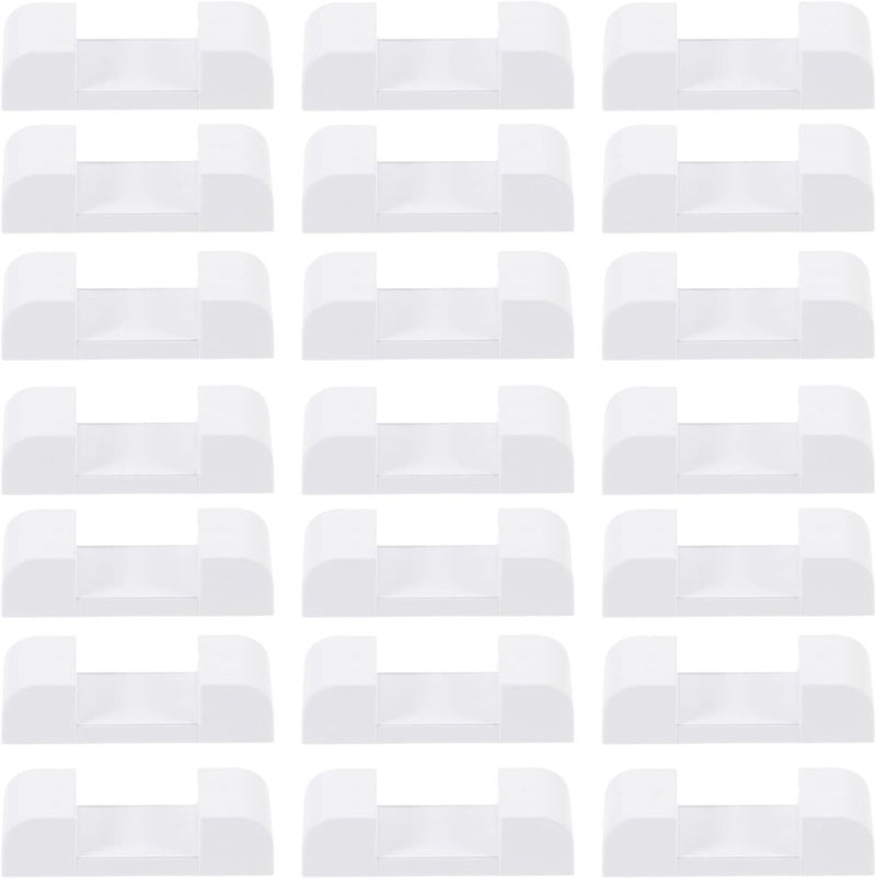 klarako 50pcs 3D Floating Display Case Bases Coin Chip Display Frame Stands Jewelry Pin Display Holder for Jewelry Organizer Box Displaying Pearls Medals Specimens White - Image 1