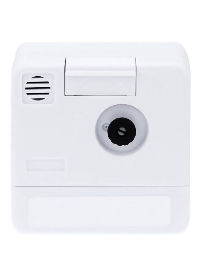 كاسيو ساعة منبه للطاولة بعقارب TQ-140-7DF أبيض/أخضر 57×57×33 ملم - Image 2