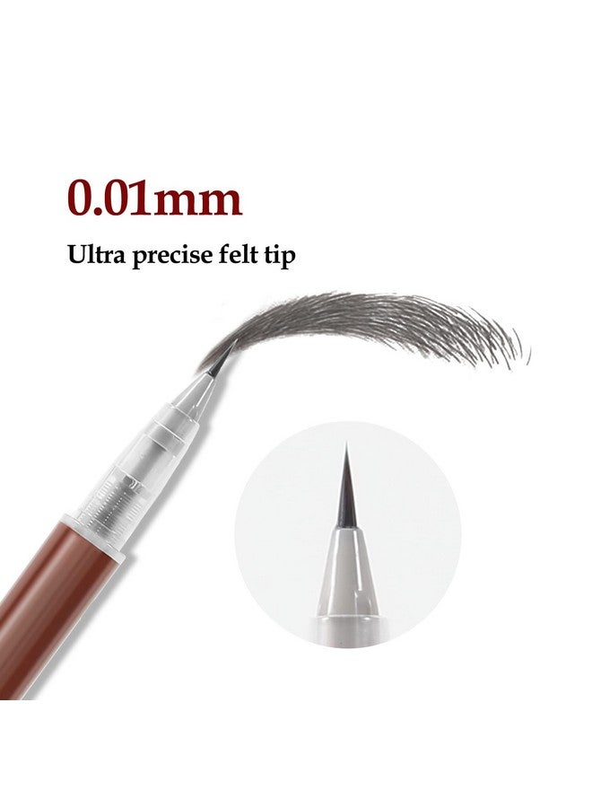 Boobeen Liquid Eyebrow Pen Micro Brow Pen 0.01Mm Precision Tip Eyebrow Filler Pencil Creates Natural Eyebrow Makeup Long Lasting - Image 3
