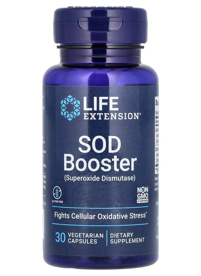 Life Extension SOD Booster 30 Vegetarian Capsules 