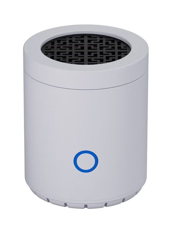 إلترازون Dune Bakhour Mini Incense Burner White | Portable Rechargeable Electric Bukhoor Burner with Fast 30-Second Heating Time | USB Type-C Quick Charging | Safe Flameless Design with 300–400°C Temperature Control | Perfect for Home, Office, Car & Travel - Image 1