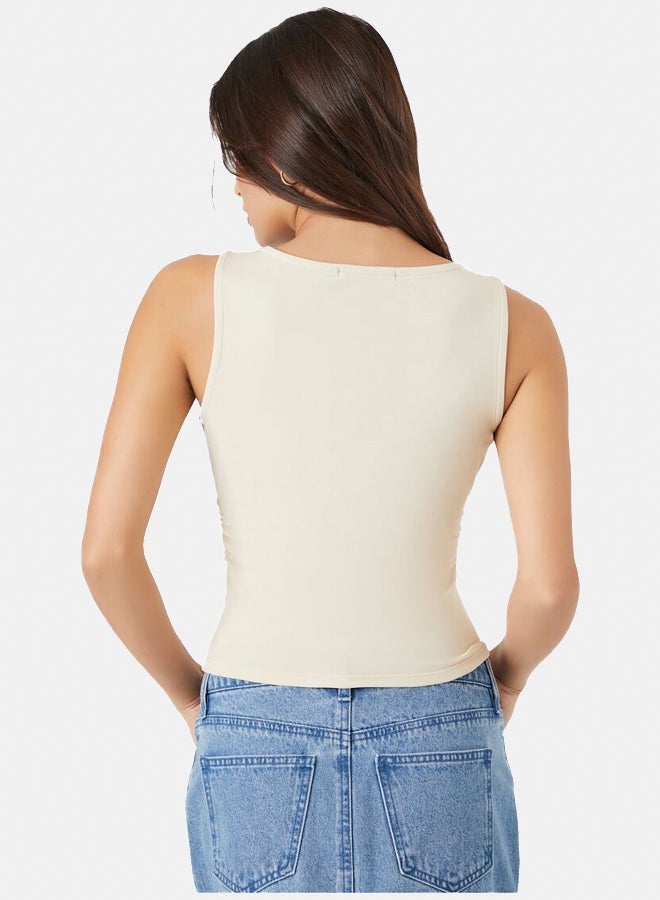 FOREVER 21 Ruched Tank Top - Image 3