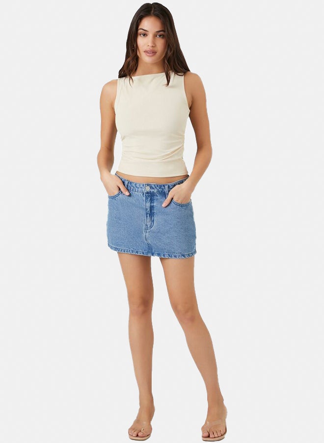 FOREVER 21 Ruched Tank Top - Image 4