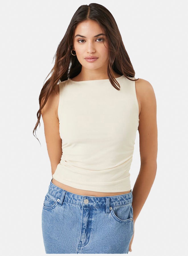 FOREVER 21 Ruched Tank Top - Image 1