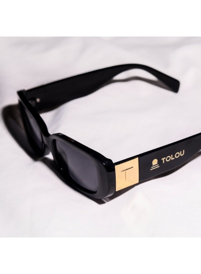 Tolou Classic Black Sunglasses - Image 1