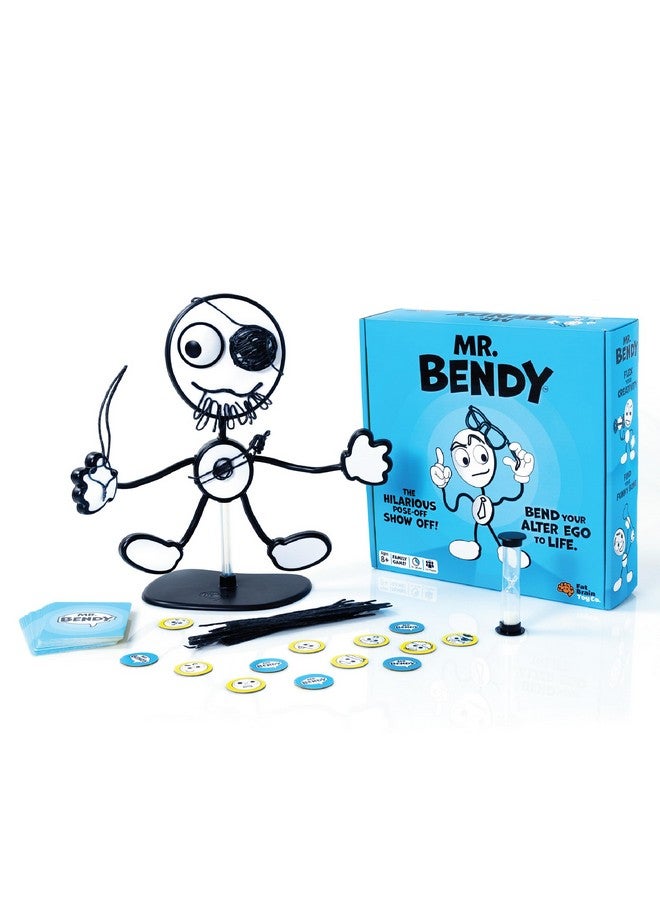 Fat Brain Toys Mr. Bendy - Craft, Bend, & Guess! Party Game for Kids & Adults