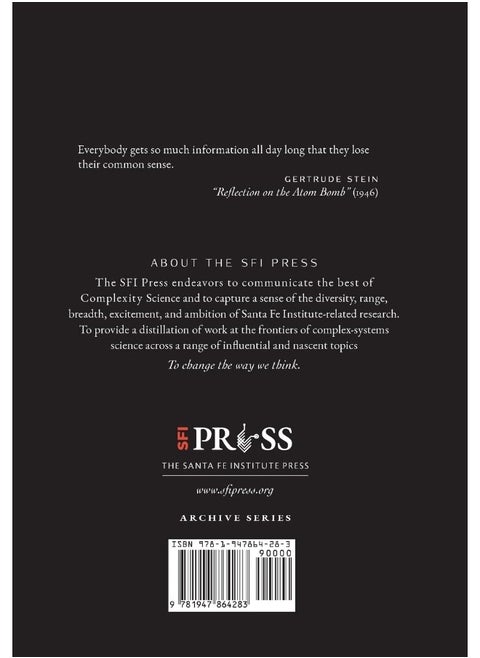 Complexity, Entropy, and the Physics of Information (Volume I)